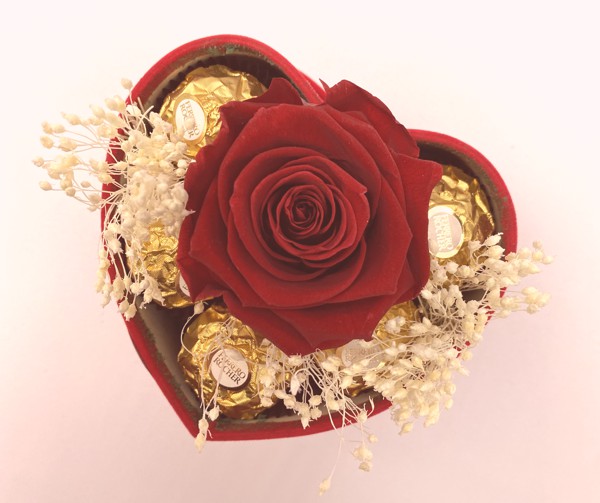 Infinity Rose! Geschenk zu Liebe und Valentinstag